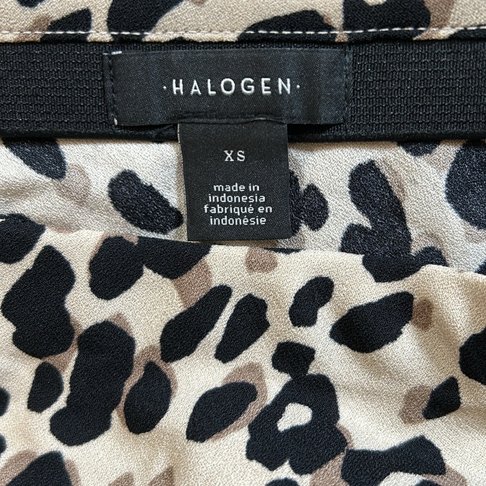 NWT Halogen Animal Print Skirt XS - Picture 4 of 8